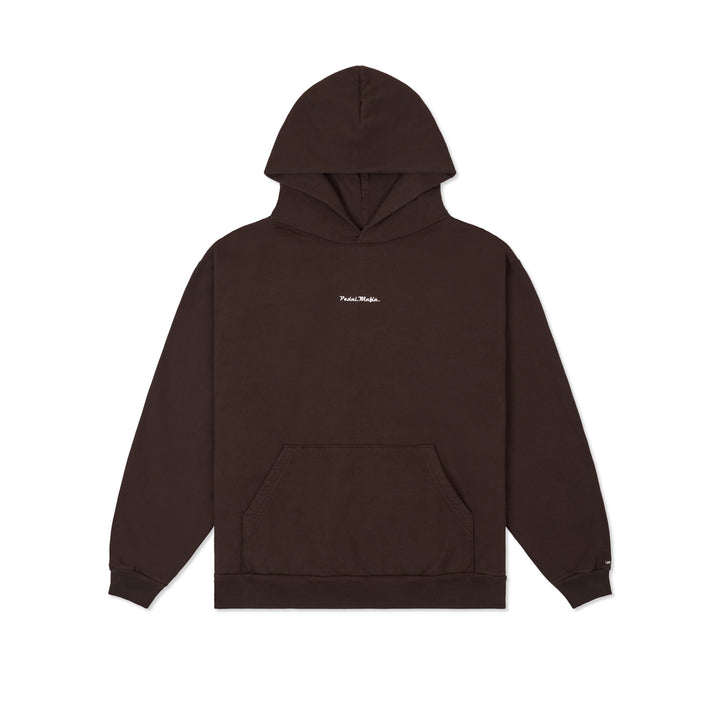 LA Heavy Fleece Hood - Chocolate