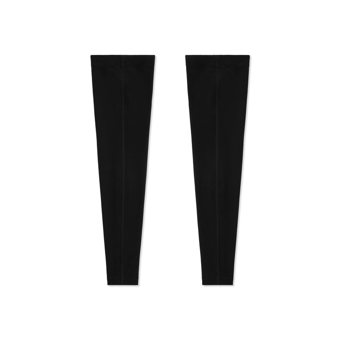 Leg Warmers - Black White Logo V1