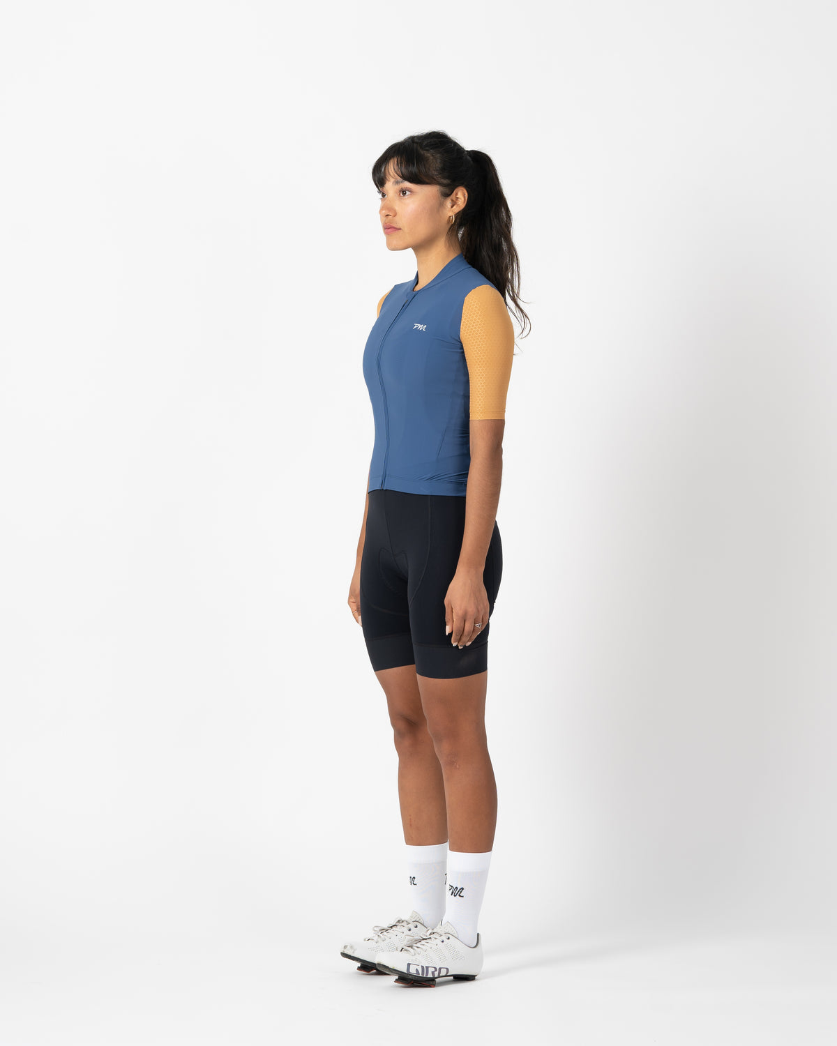 Women's Pro Bib - Black White (25)