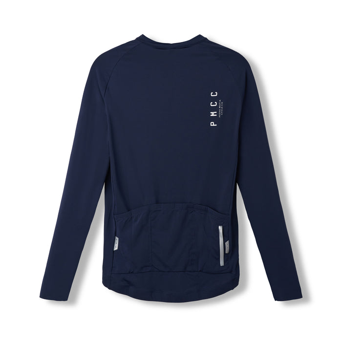 Mens Long Sleeve PMCC Jersey - Navy White S22