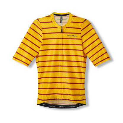 Mens Artist Series Jersey - Past Times Yellow vs Brown