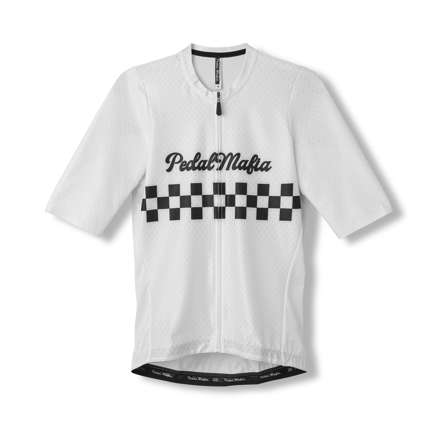 Mens Artist Series Jersey Cyclo Retro White Pedal Mafia Australia
