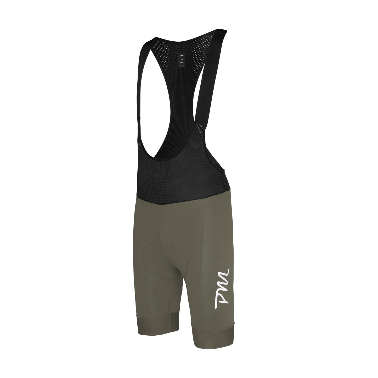 Mens Pro Bib - Olive White