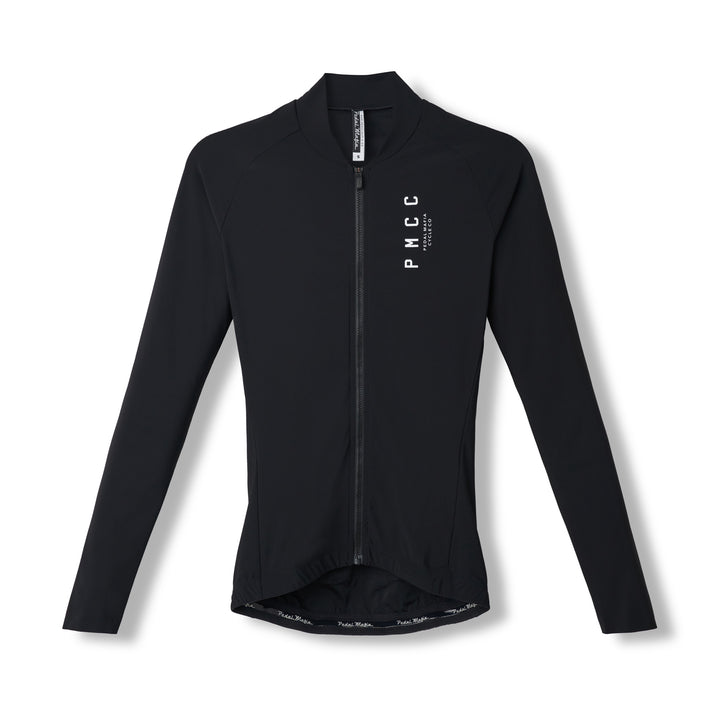 Women's Long Sleeve PMCC Jersey - Black White S22